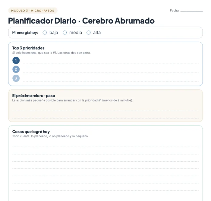 Planificador Diario